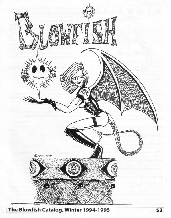 Jay E. Moyes Fetish Art Cover for Blowfish Catalog