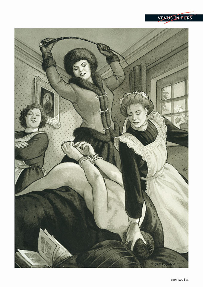 New Venus in Furs novel illustrated by Sardax