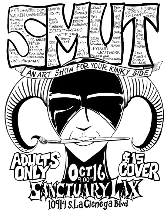 SMUT, an art event for your kinky side