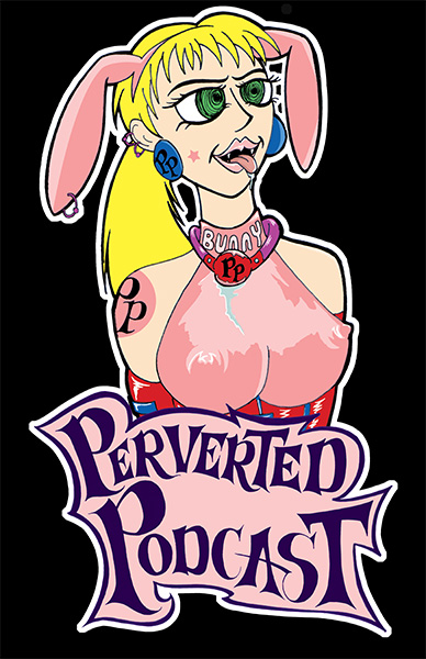 Fetish Art Sticker design for Perverted Podcast in honor of Bunny